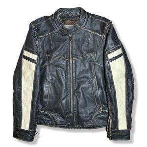 Vintage Y2K Leather Biker Jacket